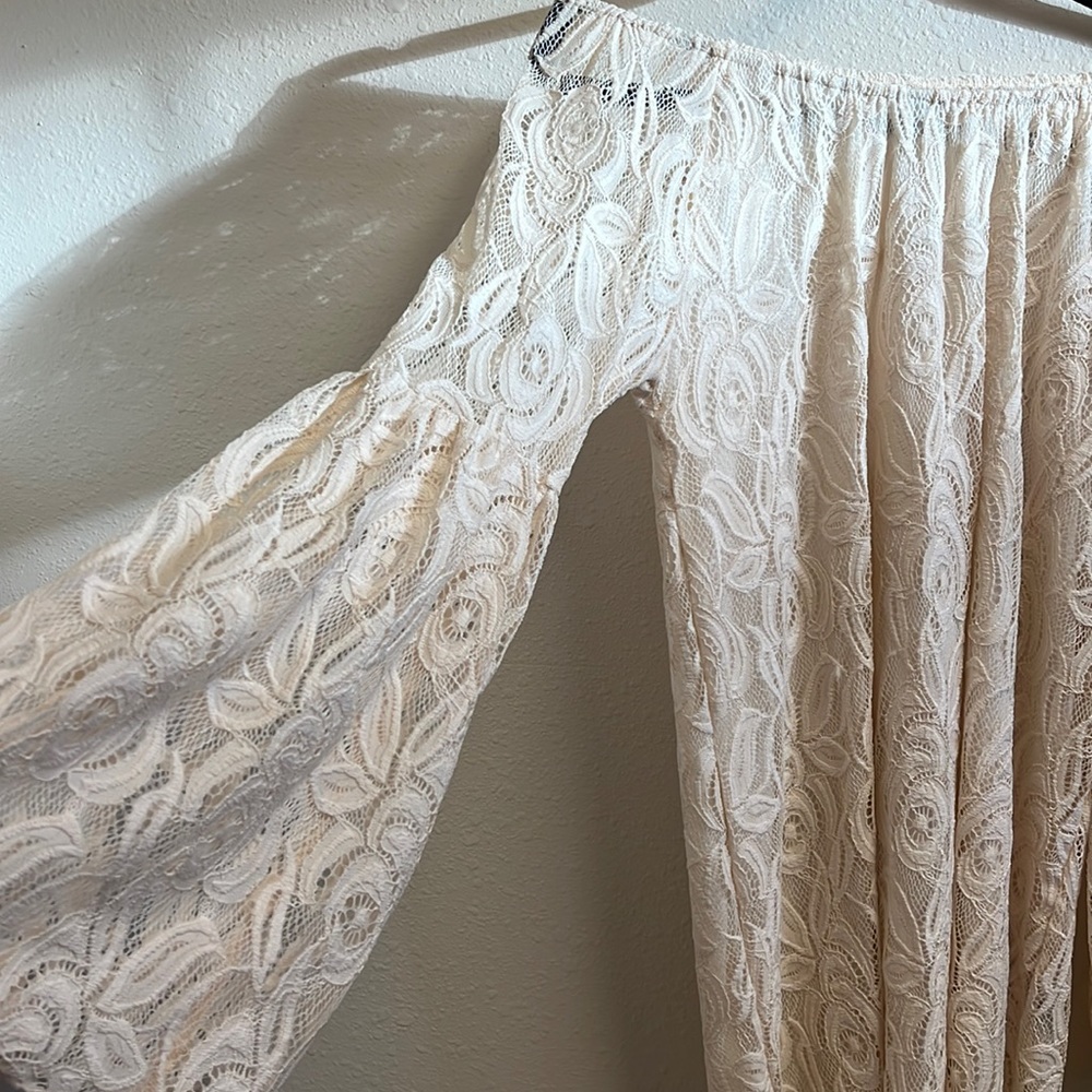 Off the Shoulder Lace Dress  NWOT